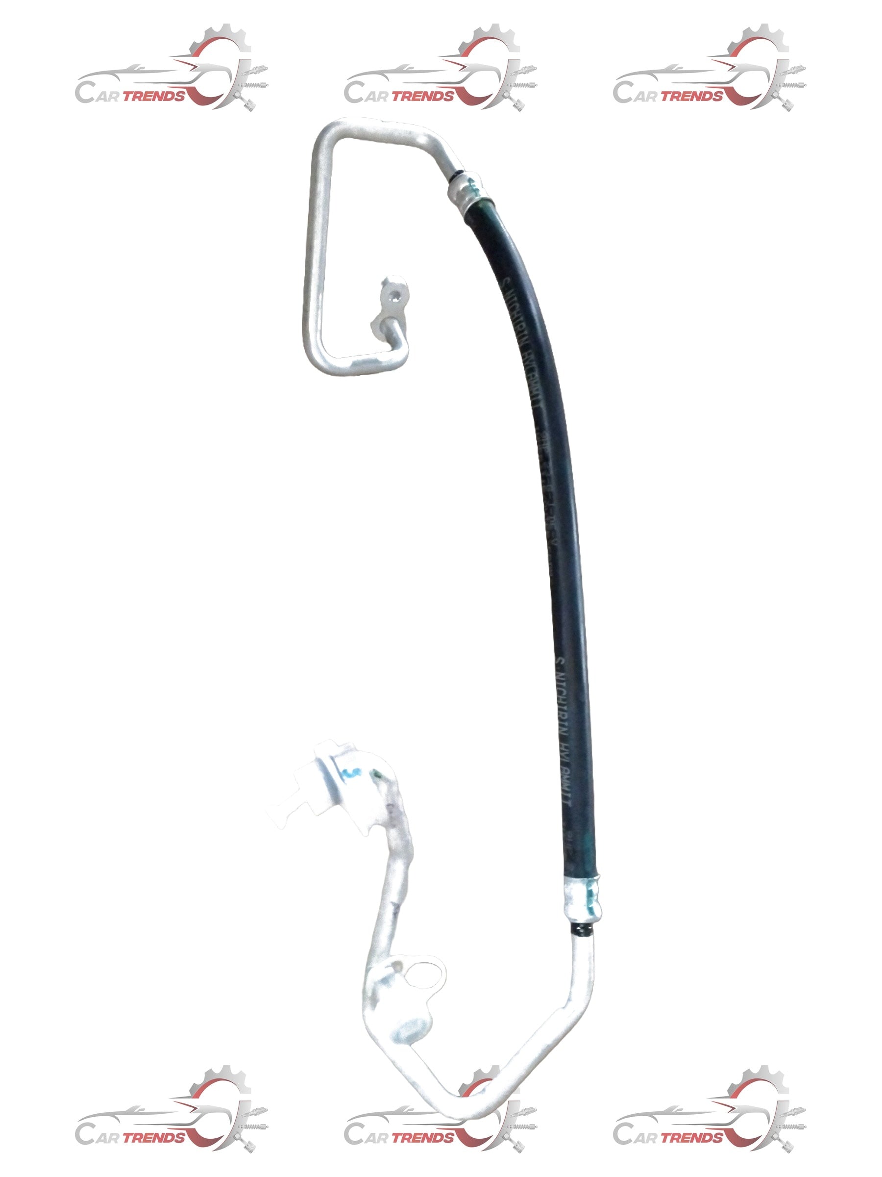 Maruti Suzuki discharge hose, model 95720M69R00, made of durable material, shown in a close-up image.