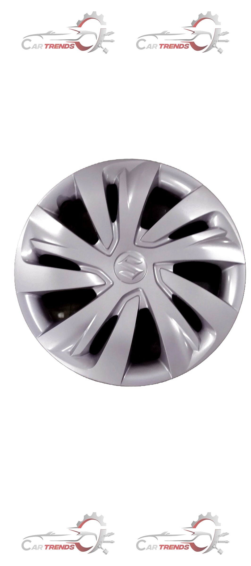 Maruti Suzuki full wheel assembly cap for Ertiga and Ciaz, showing the plastic cap covering the wheel hub.