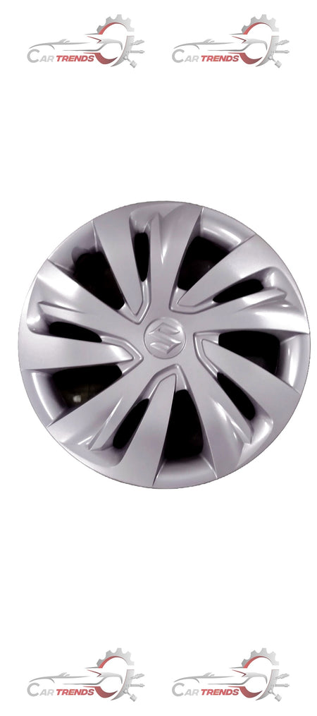 Maruti Suzuki full wheel assembly cap for Ertiga and Ciaz, showing the plastic cap covering the wheel hub.