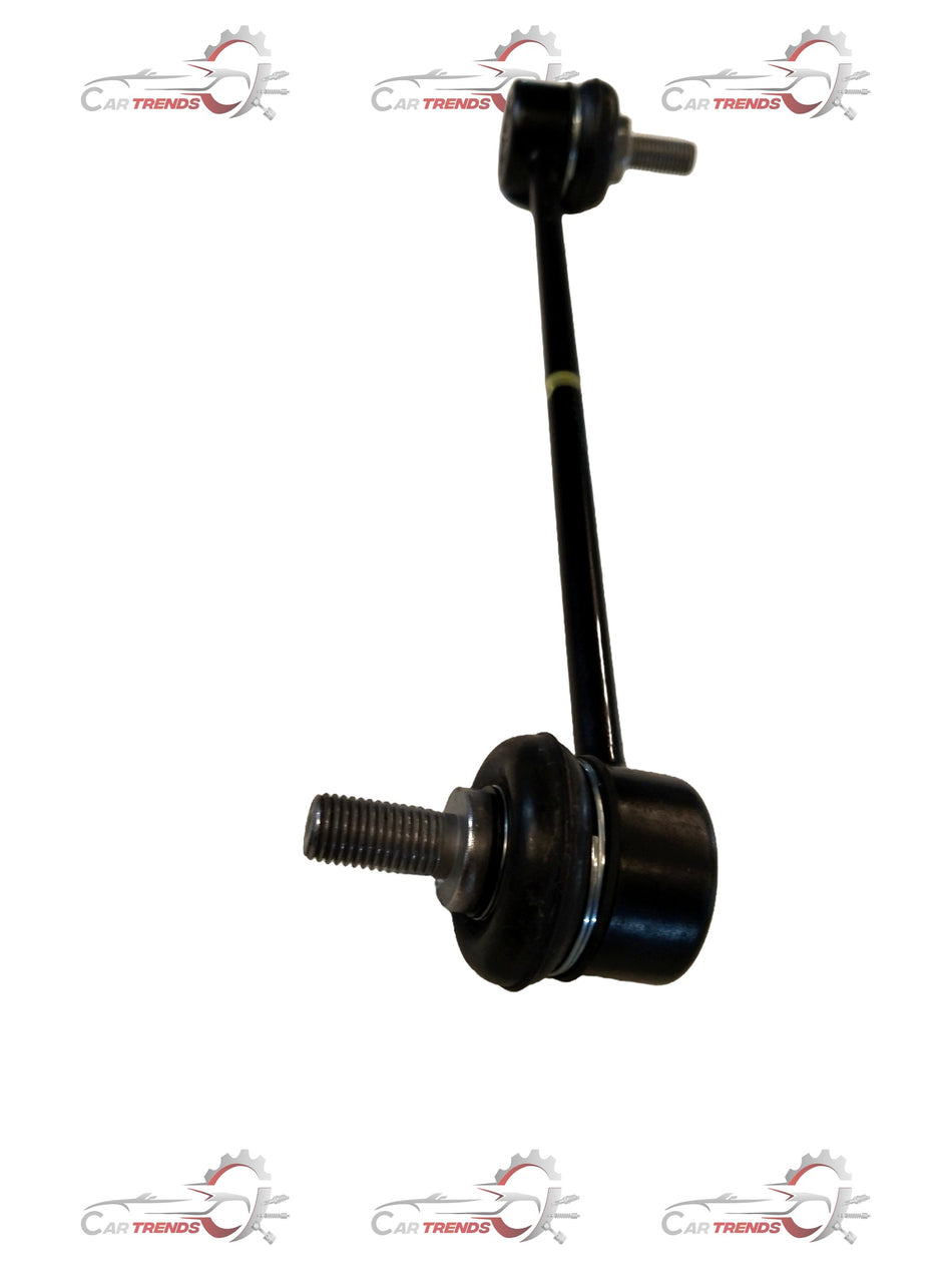 Hyundai I10 front link assembly stabilizer spare part by CarTrends, showing the metal component for vehicle suspension.