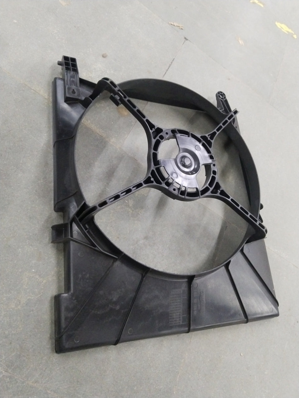 General Motors Chevrolet Aveo shroud part with black finish, designed for engine protection and fitment.