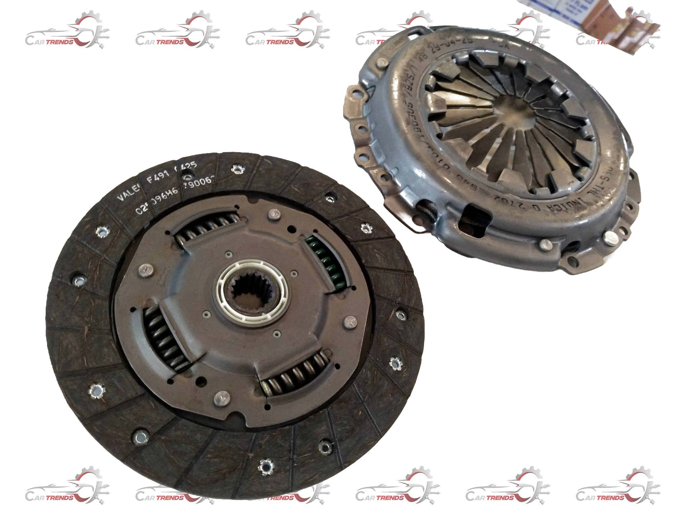 TATA spare parts Kit CL/PR plate indicator with CPL, CDISC, and RELBRG components in a detailed image