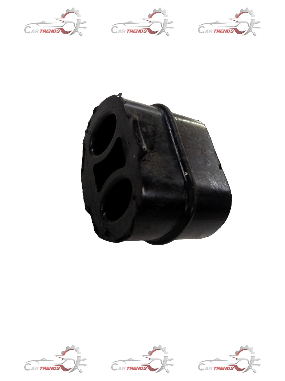 General Motors Chevrolet Cruze exhaust insulator rear muffler hanger mounted on vehicle, showing attachment point and metal components.