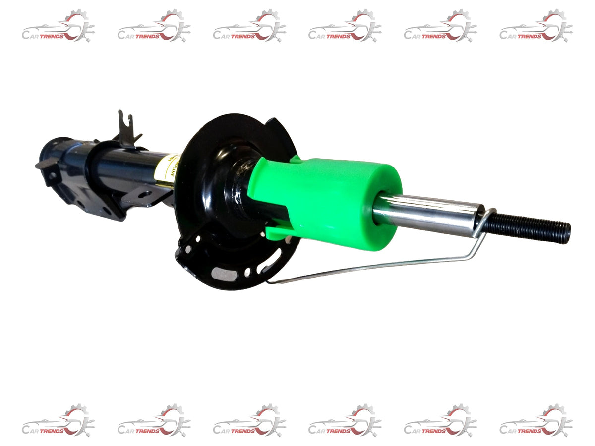 Maruti Suzuki Ertiga 1st Gen front right shock absorber, all variants, in black with metal components visible.