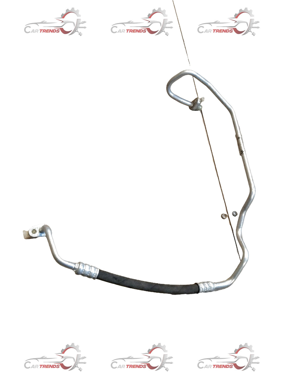 CarTrends Renault extension condenser pipe, part #924400143R, showing a close-up of the metal pipe component for vehicle cooling system.