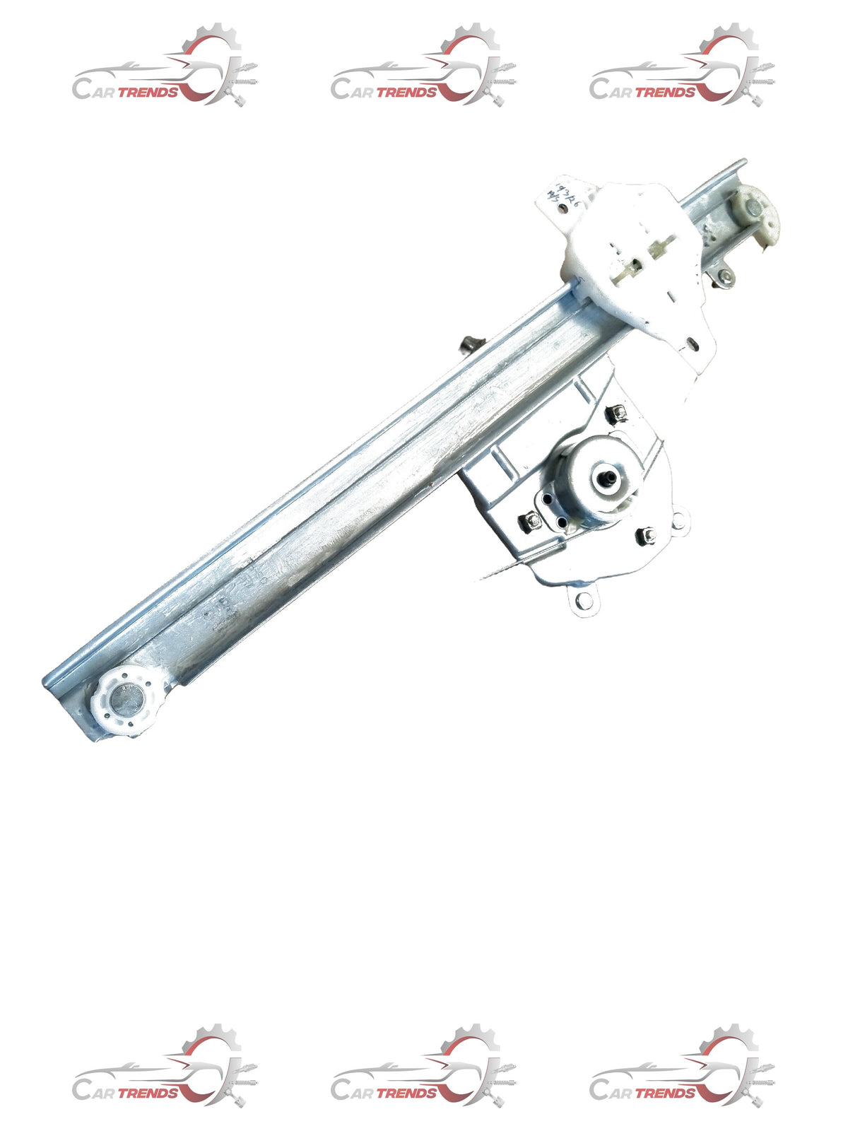 Hyundai Creta regulator part, automotive component, with black and metallic finish, designed for Hyundai vehicles.