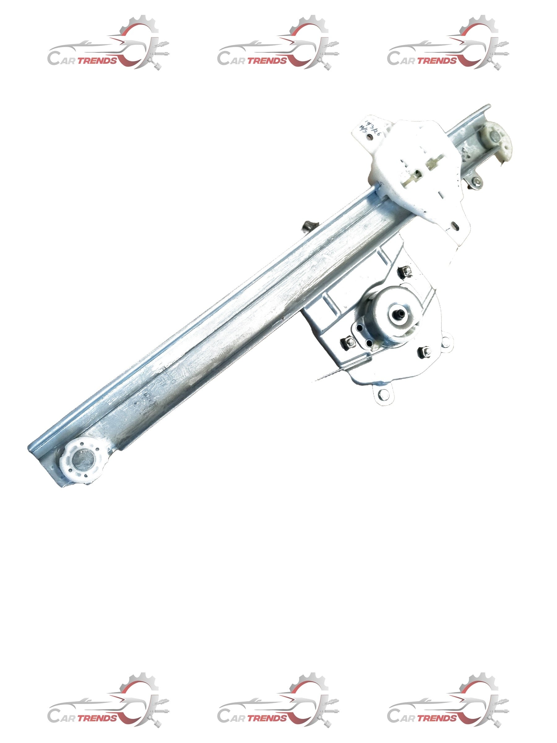 Hyundai Creta regulator part, automotive component, with black and metallic finish, designed for Hyundai vehicles.