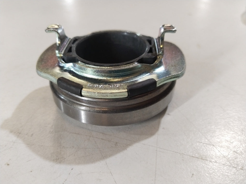 Hyundai clutch release bearing part #4142132000, close-up view showing the metal bearing with mounting surface and components.