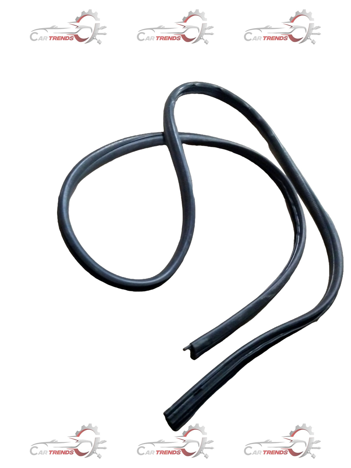 Inner rear weatherstrip for Mahindra Bolero right side rear door, CarTrends brand, shown in the image.