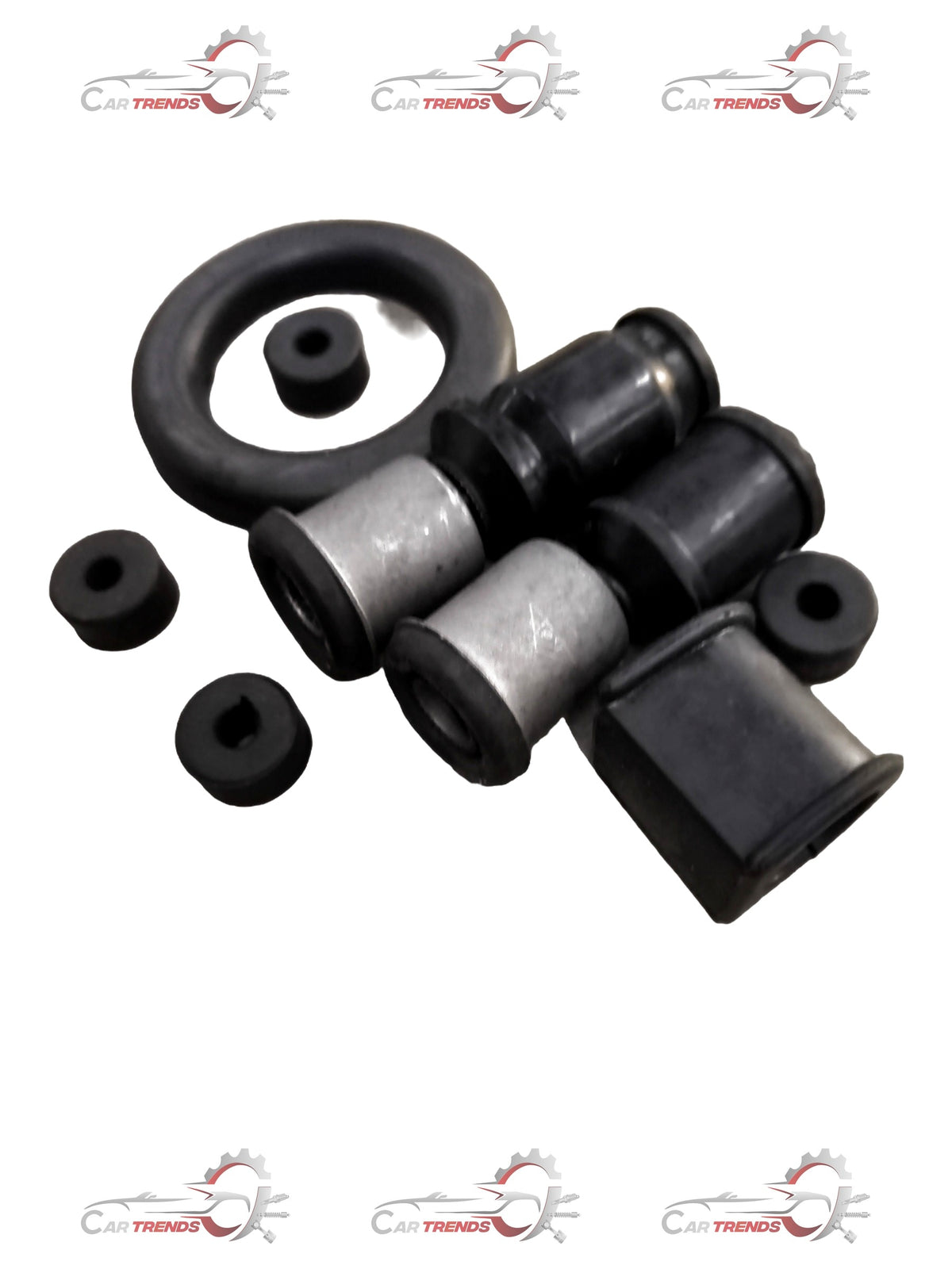 Autokoi front suspension kit for Mahindra Scorpio, showing assembled shock absorbers and suspension components.