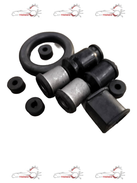 Autokoi front suspension kit for Mahindra Scorpio, showing assembled shock absorbers and suspension components.