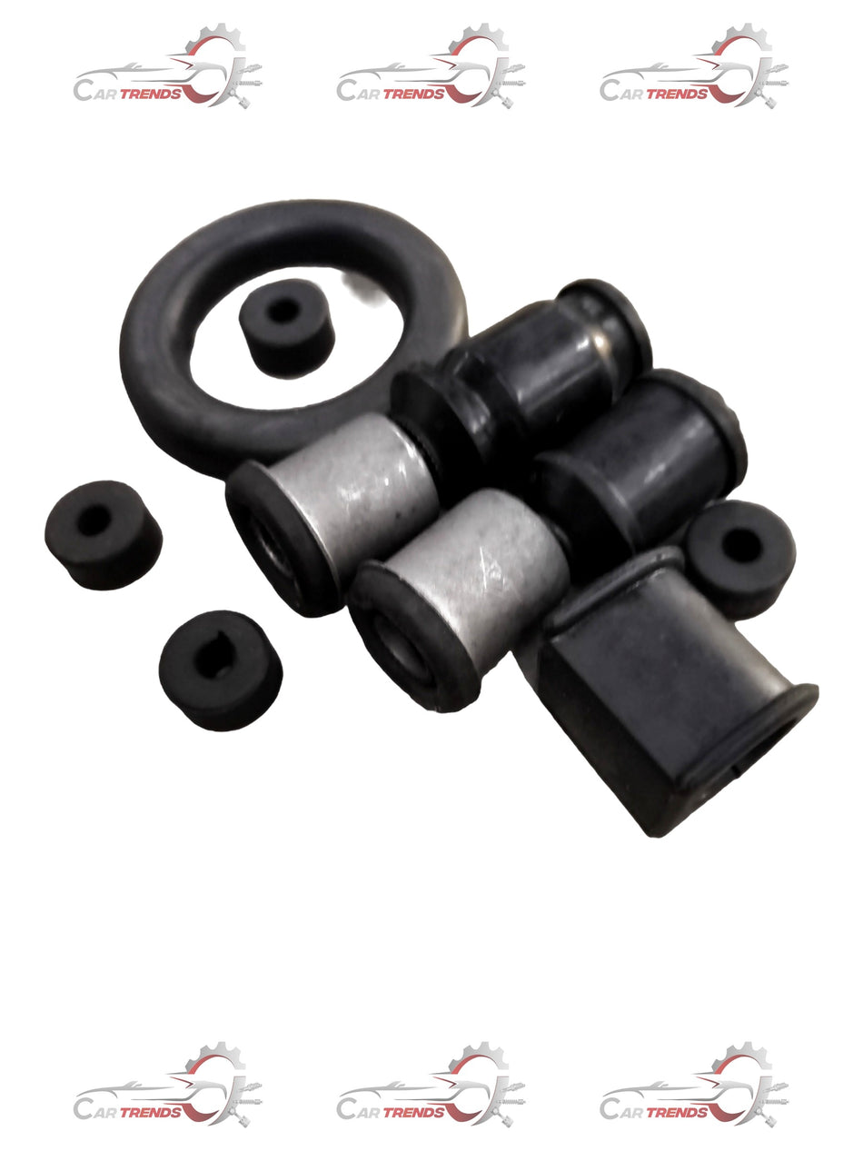 Autokoi front suspension kit for Mahindra Scorpio, showing assembled shock absorbers and suspension components.