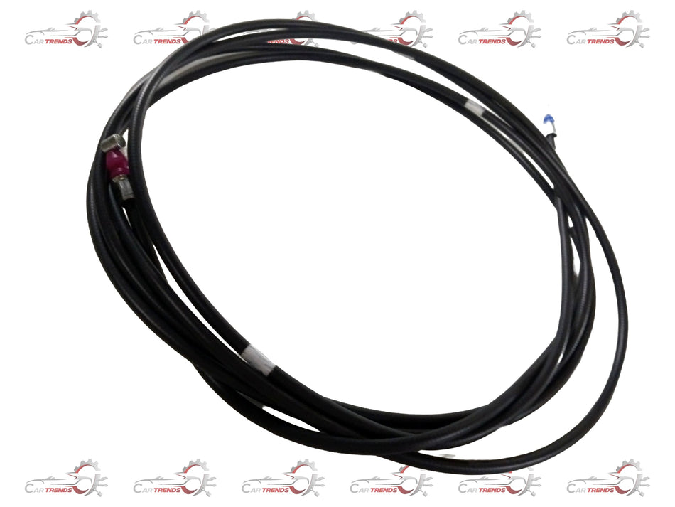 Maruti Suzuki Alto cable component fuel lid with black plastic finish and metallic latch, designed for vehicle fuel tank access.