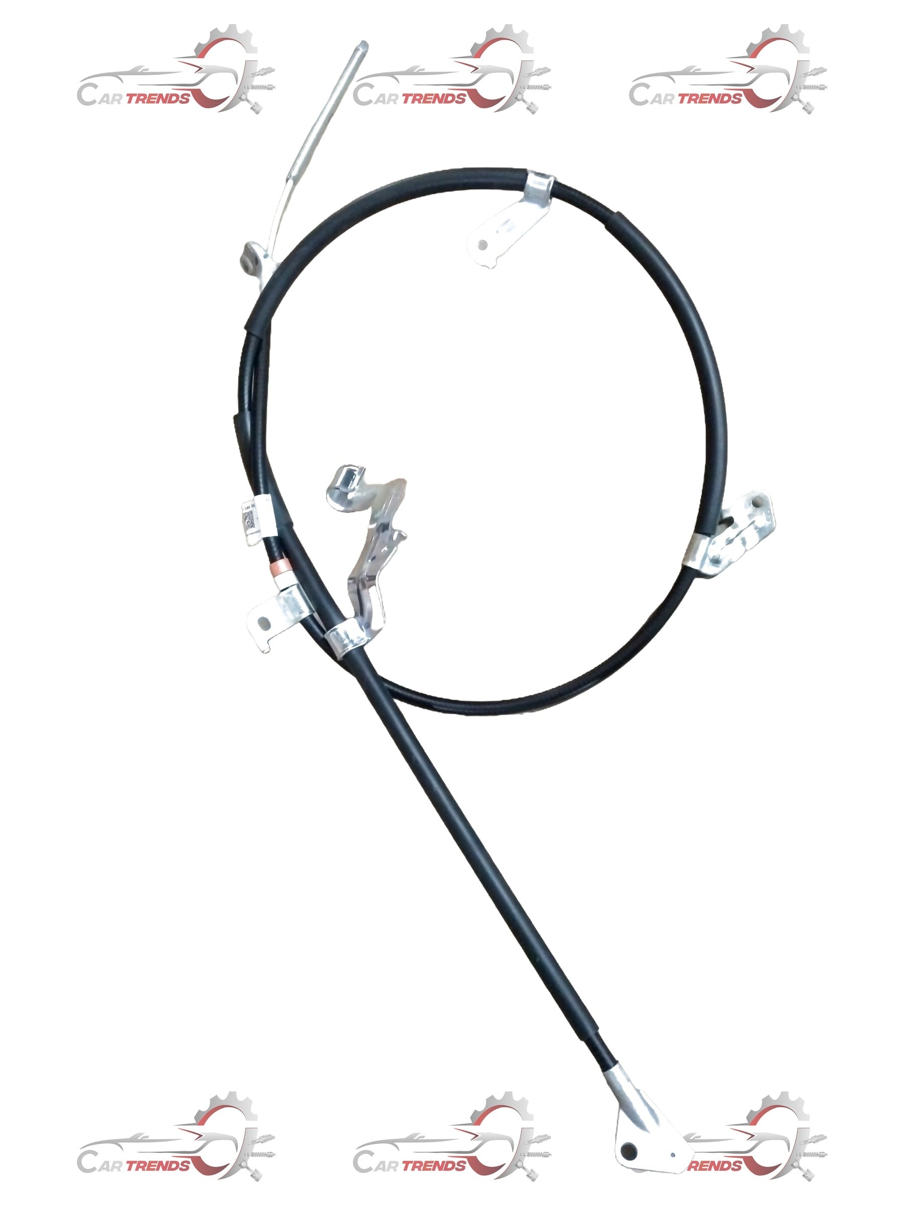 Maruti Suzuki Alto cable parking brake with right-hand side lever, showing close-up of the brake component.
