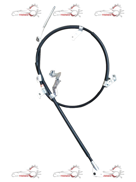 Maruti Suzuki Alto cable parking brake with right-hand side lever, showing close-up of the brake component.