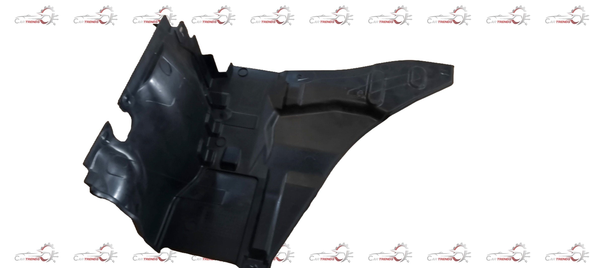 Maruti Suzuki engine cover under LH model, black plastic part with mounting points, designed for Maruti Suzuki vehicles.