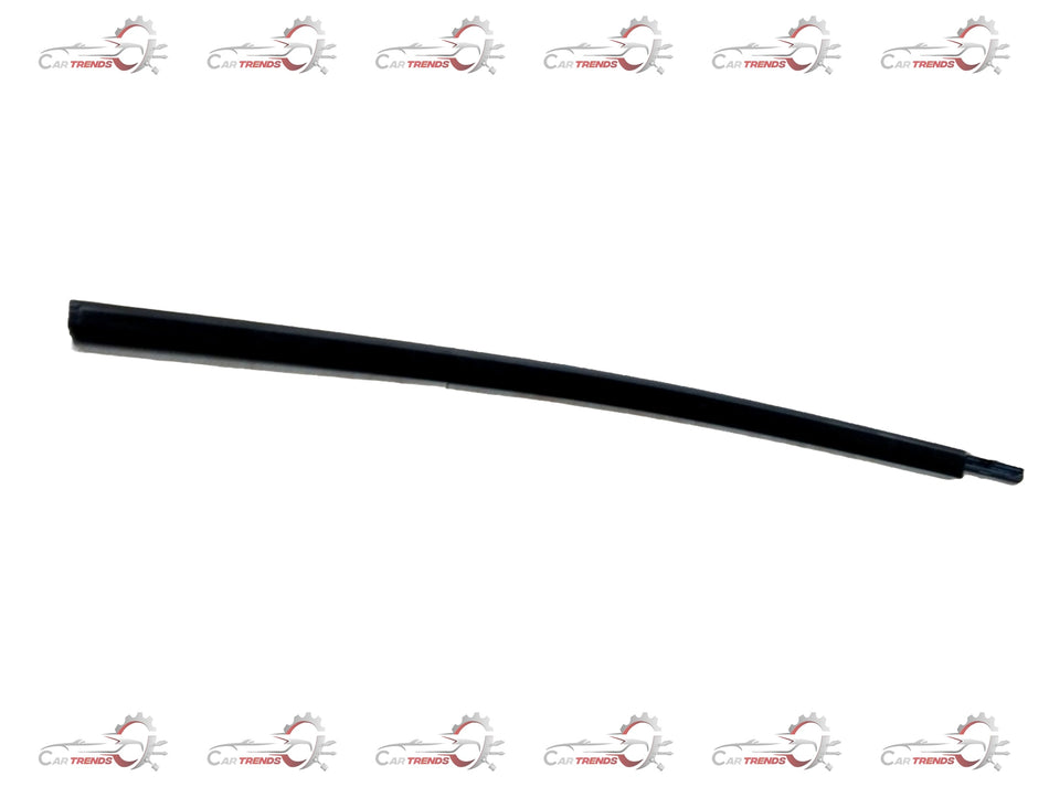 Maruti Suzuki Invicto LH front interior door belt molding assembly, close-up view of the molded rubber and plastic components.