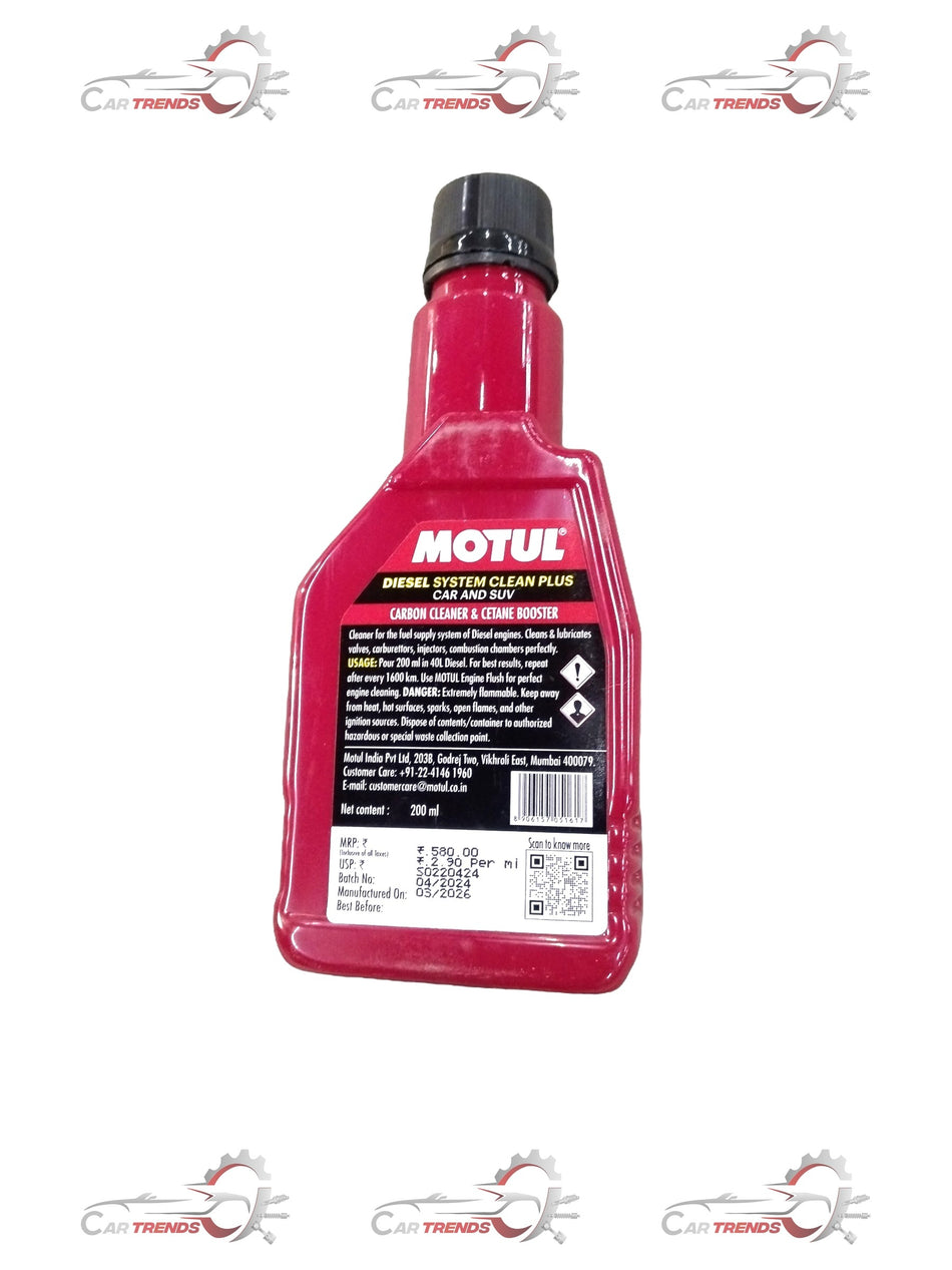 CarTrends DIESEL SYSTEM CLEANER | PUNCH/ALTROZ/SAFARI/HARRIER | WITH 12X200ML | #DSL CLEARNER 200ML DSL CLEARNER 200ML - Back view