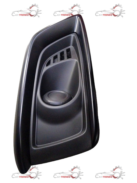 Front fog lamp bezel for Maruti Suzuki vehicle, left side, showing the black plastic frame and mounting surface.