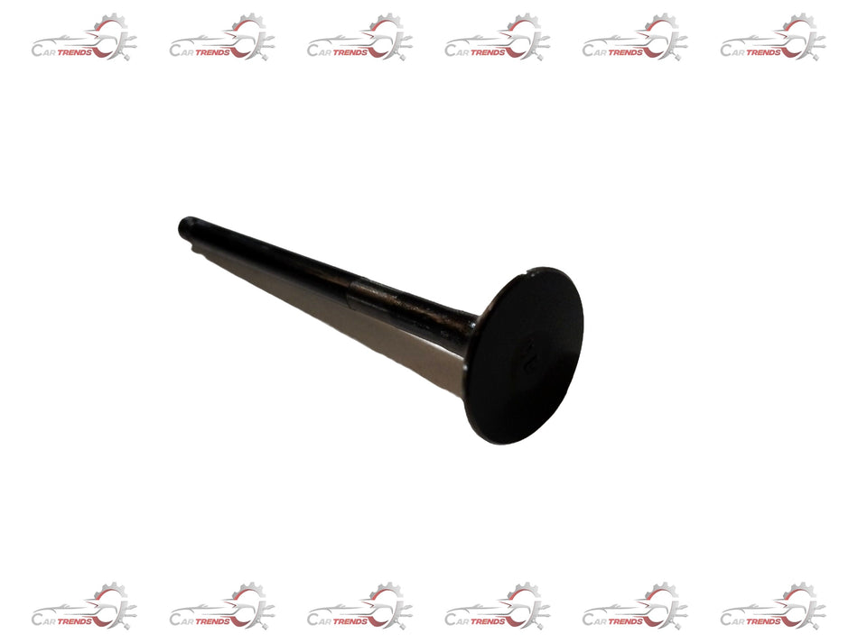Maruti Suzuki exhaust valve for Celerio, WagonR, Alto, and A-Star models, showing a close-up of the engine component.