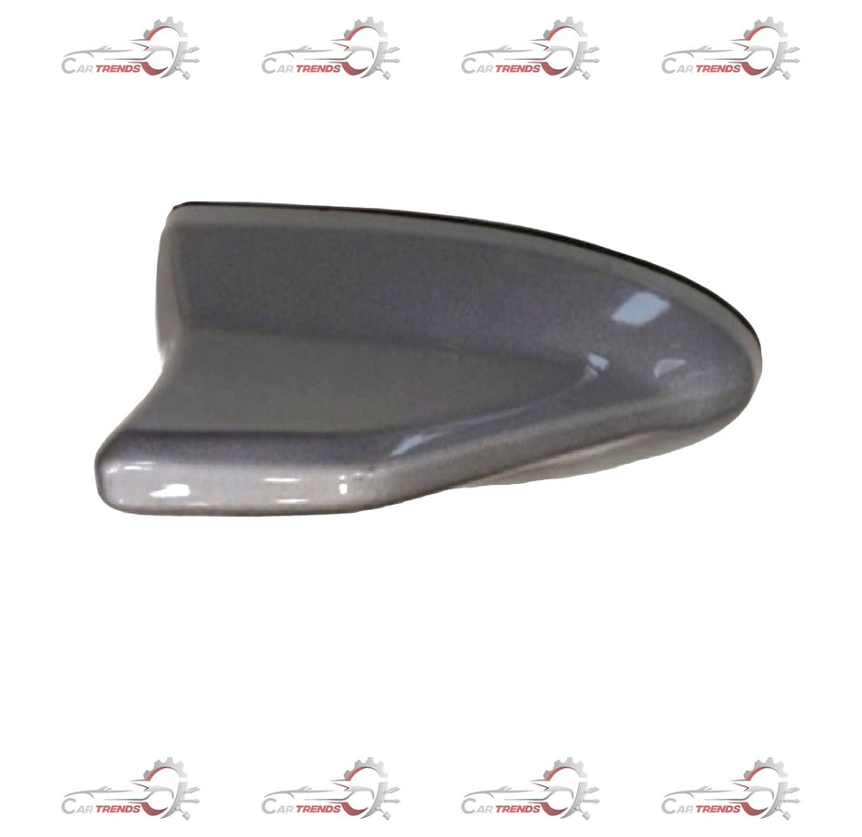 Galio Shark Fin Antenna Silver for cars, universal fit, sleek design, durable material, enhances vehicle's aerodynamics and style