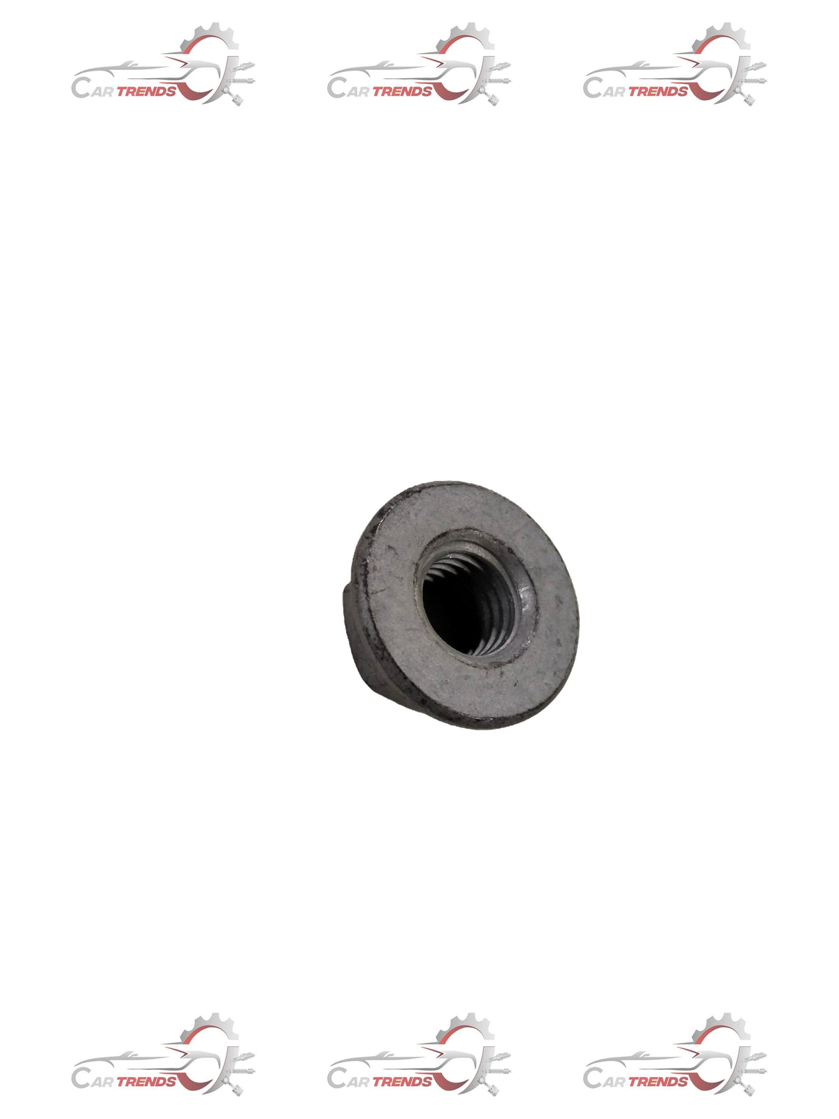 Front view of General Motors Chevrolet Captiva nut stabilizer shaft link, part number J94515501, showing connection points and metal components.
