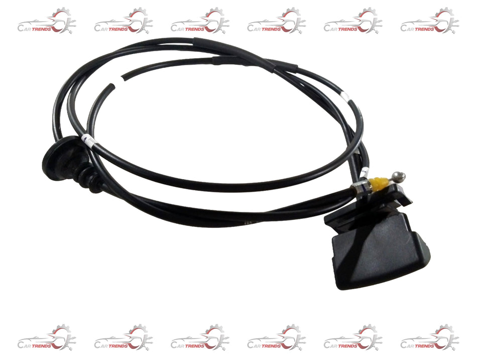 Maruti Suzuki cable hood latch release part, showing the black plastic latch mechanism for vehicle hood security.