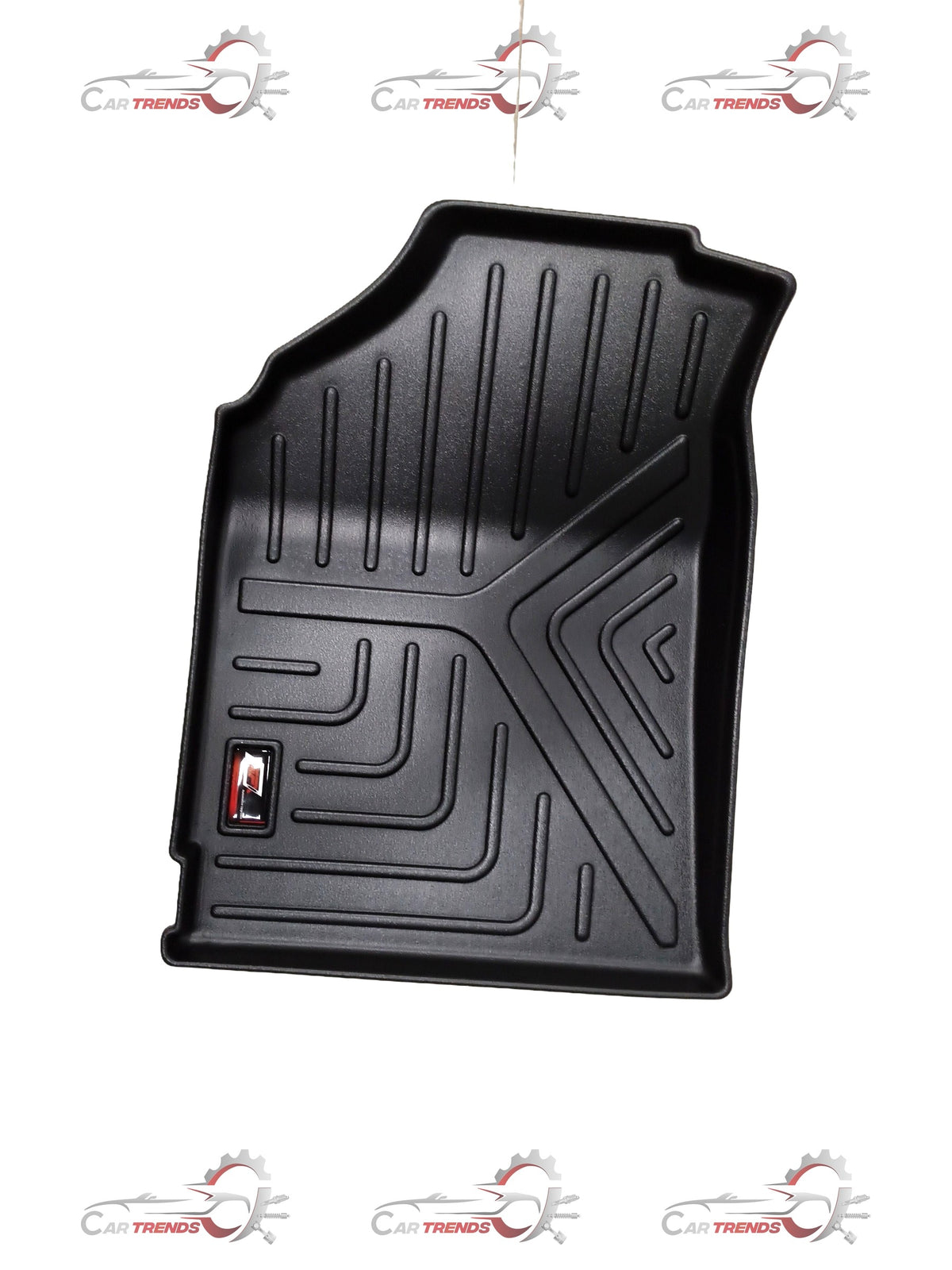 Gfx Lifelong Mats Creta 2024 Onwards floor mat in black with textured surface, designed for vehicle interior protection.