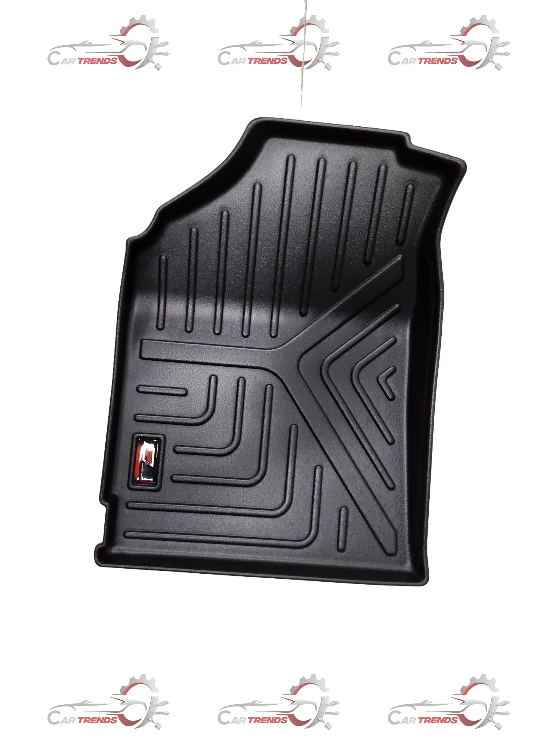 Gfx Lifelong Mats Creta 2024 Onwards floor mat in black with textured surface, designed for vehicle interior protection.
