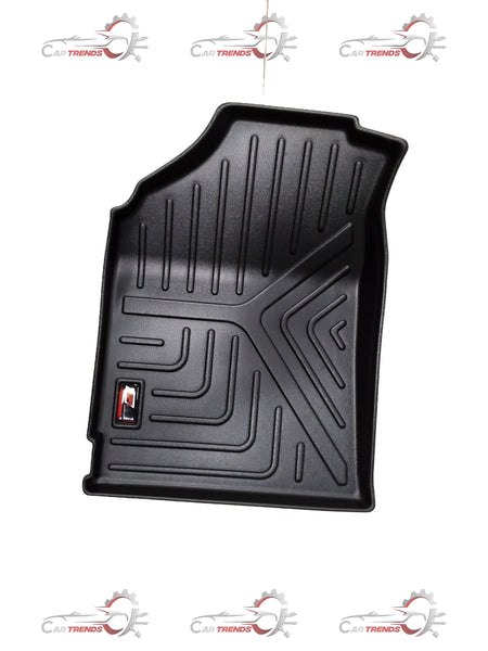 Gfx Lifelong Mats Creta 2024 Onwards floor mat in black with textured surface, designed for vehicle interior protection.