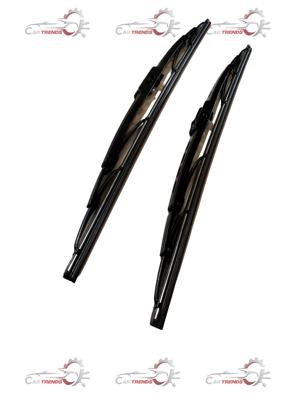 CARTRENDS 20-inch wiper blade for all cars, showcasing the rubber edge and metal frame for effective windshield cleaning.