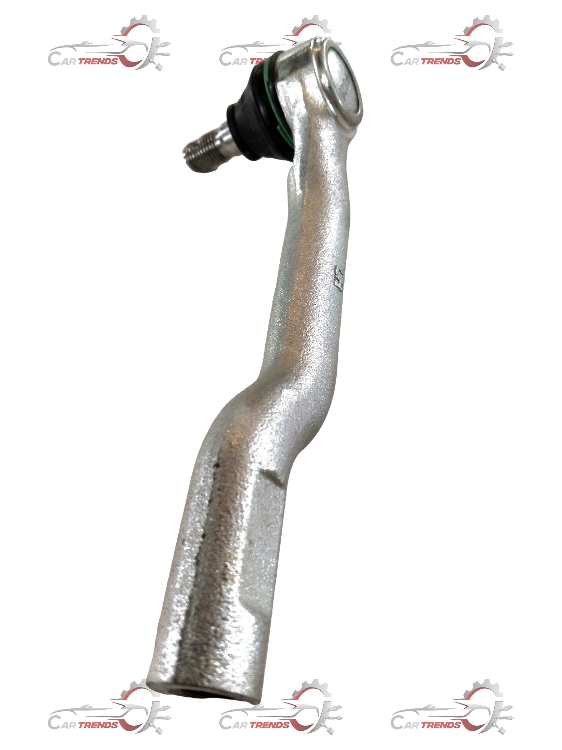 CarTrends right side steering end Ecco spare part with metal components and mounting points, close-up view.