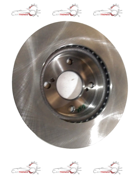 Maruti Suzuki front disc brake for Swift, Dzire, and Ertiga models, showing the metal brake rotor and caliper assembly.