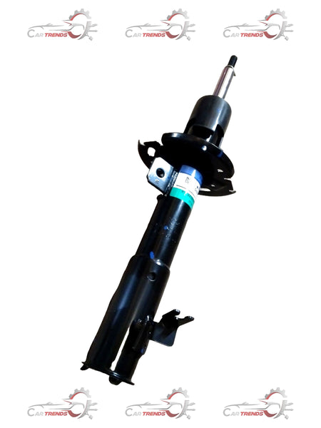 CarTrends front right shock absorber for Maruti Swift 3rd Gen and Dzire 3rd Gen, showing the shock component installed on the vehicle.