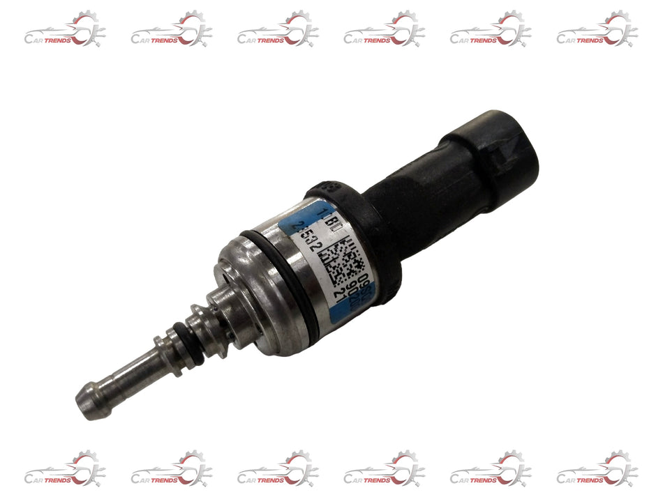 General Motors fuel injector for Chevrolet Spark, shown in the image with detailed metal components and connectors.