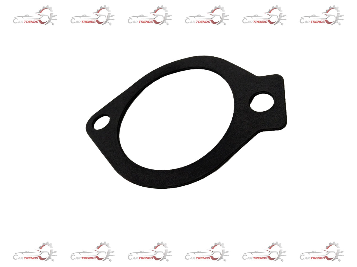 Gasket thermostat for Opel Optra petrol engine, showing a metal sealing gasket with rubber lining, designed for General Motors vehicles.