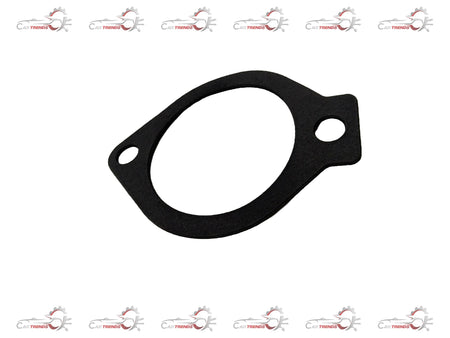 Gasket thermostat for Opel Optra petrol engine, showing a metal sealing gasket with rubber lining, designed for General Motors vehicles.