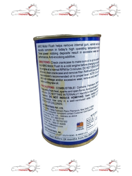 CarTrends MOTOR FLUSH for Swift and Baleno, 300ml bottle shown, designed to clean engine components efficiently.