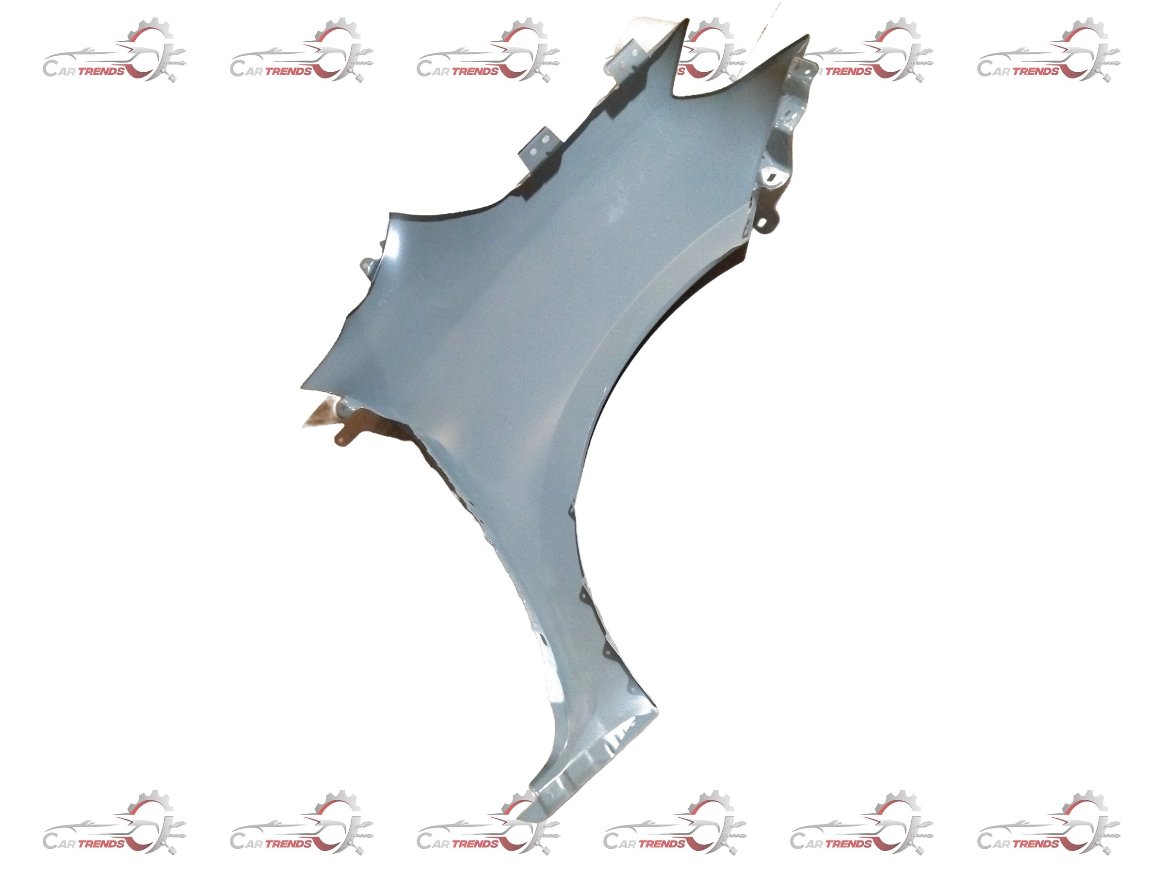Fender spare part for Suzuki Swift Dzire, left-hand side, CarTrends brand, metal component with mounting holes.