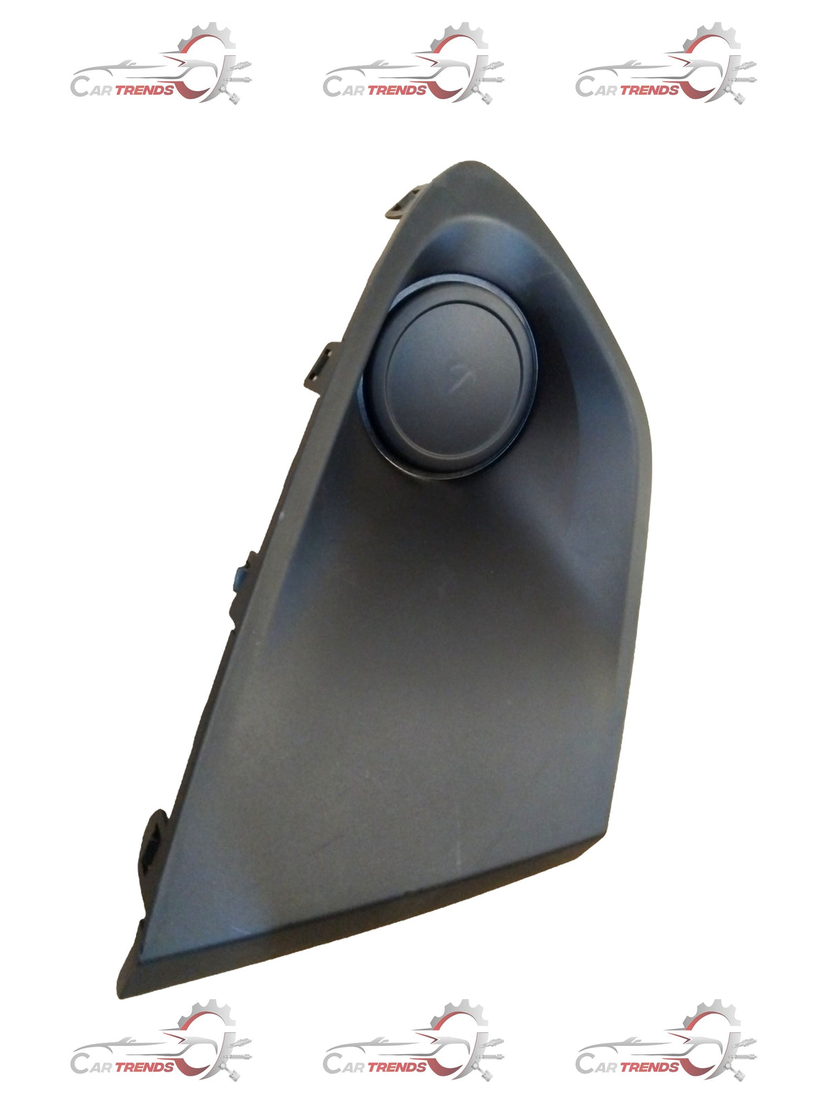 Maruti Suzuki S-Cross front right black bezel fog lamp, close-up view showing mounting and design details.
