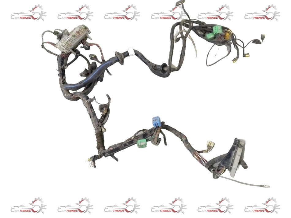 CarTrends Opel Corsa harness assembly instrument panel wiring showing connectors and wiring harness for dashboard installation.