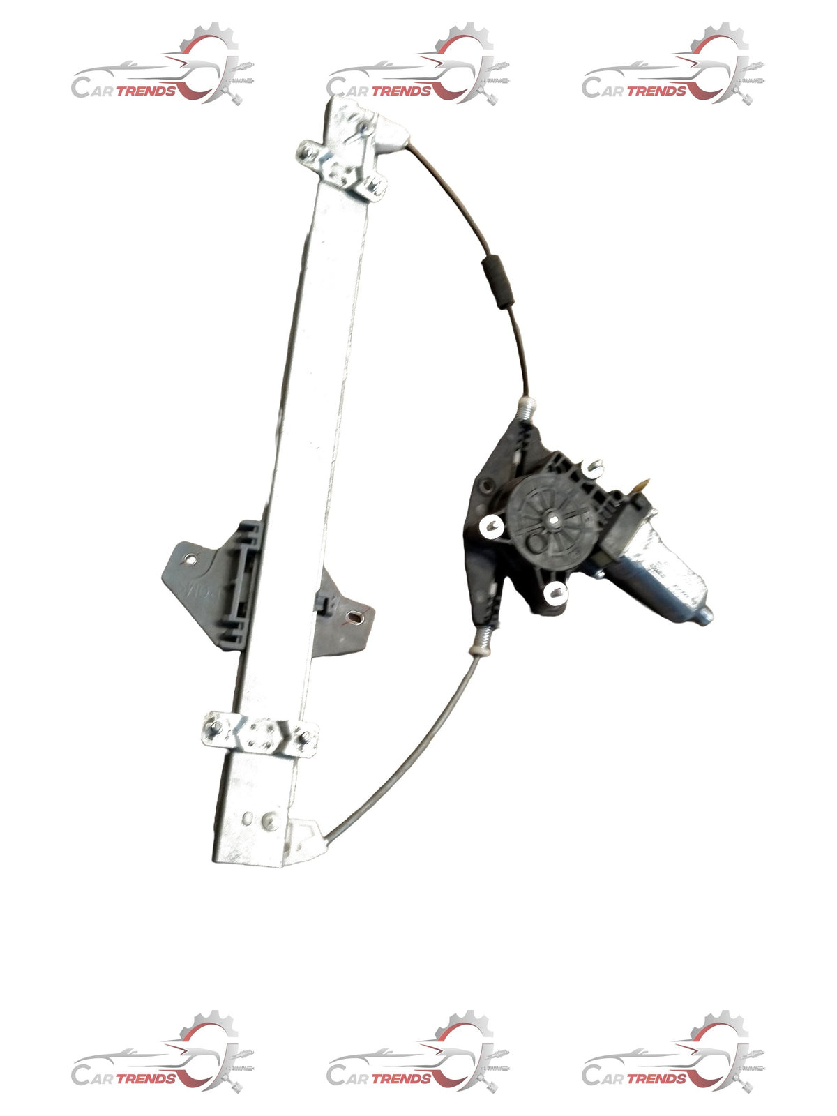 Hyundai Verna front door window lift regulator, car part showing the mechanical components and mounting points.