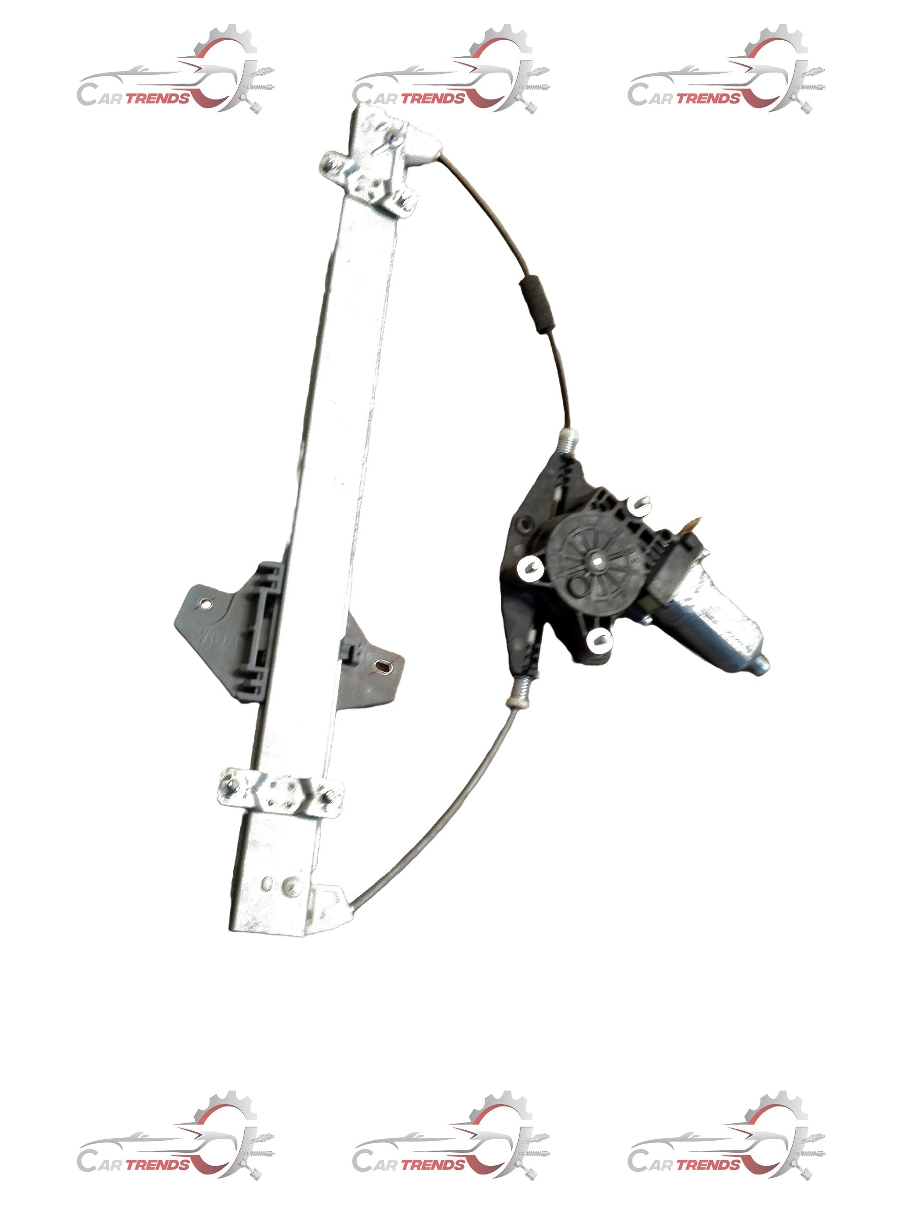 Hyundai Verna front door window lift regulator, car part showing the mechanical components and mounting points.