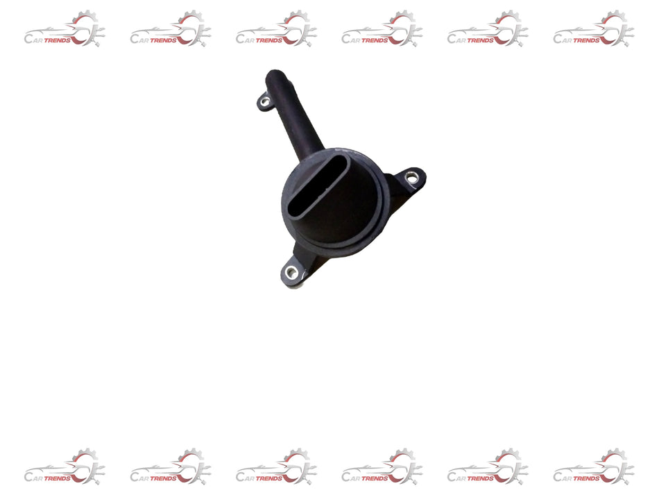 Ford fuel pump tube assembly with oil pump, featuring metal and plastic components, designed for vehicle fuel systems.