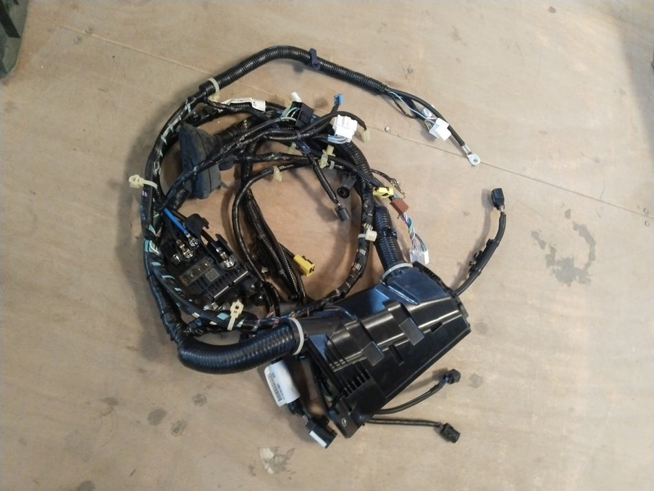 Honda City wire harness cabin LH by CarTrends, showing a detailed view of the electrical wiring and connectors for vehicle interior upgrade.