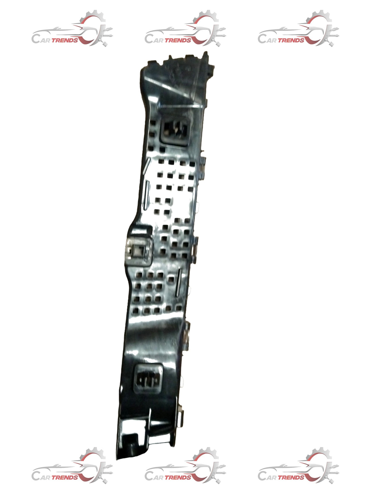Rear left bumper bracket for Maruti Suzuki Celerio, part number 71822M76M00, shown in this close-up image.