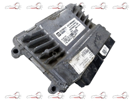 Chevrolet Beat engine control module assembly by General Motors, without calibration, showing electronic control unit with connectors.