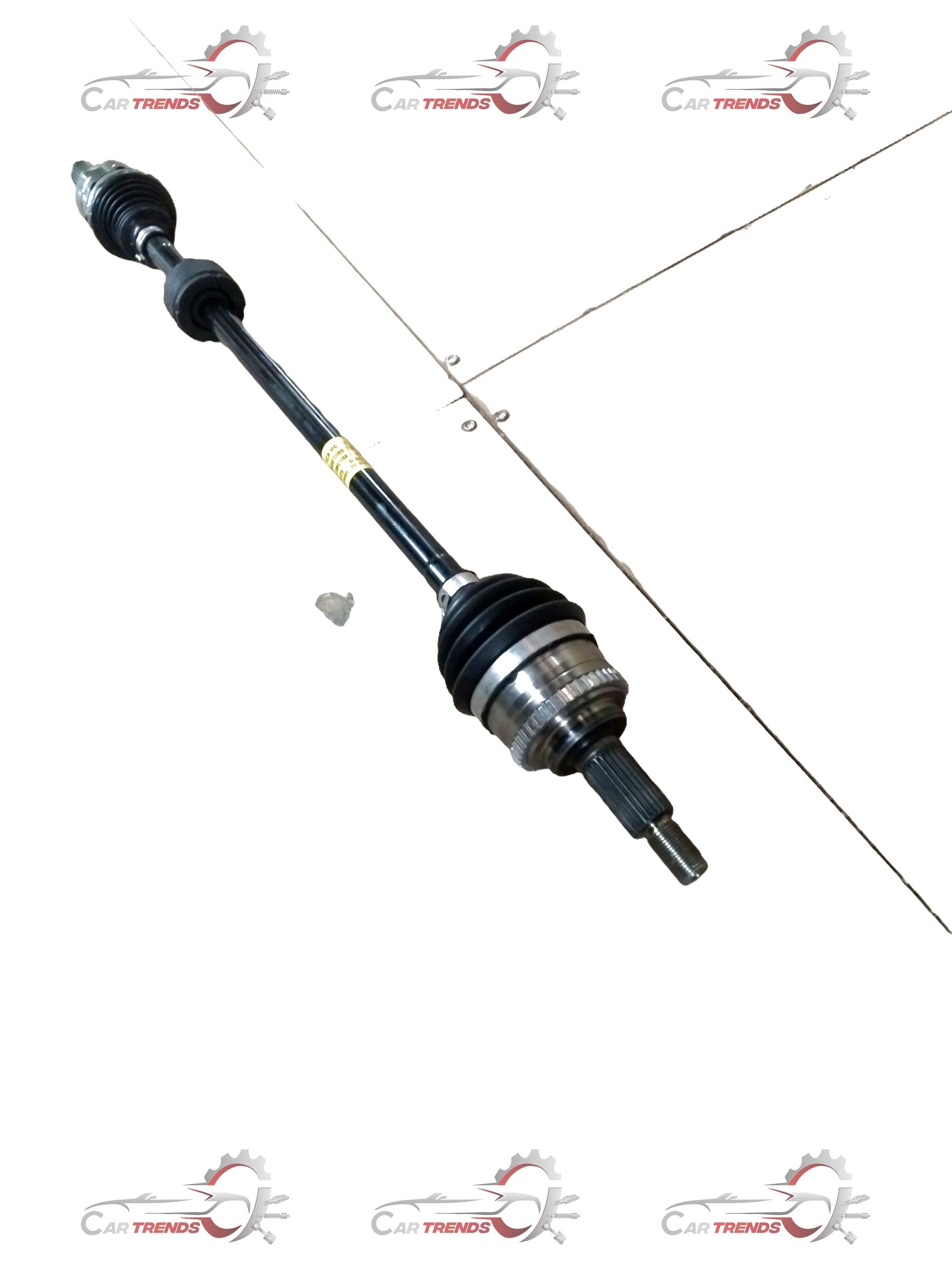 Front right drive shaft assembly for Suzuki Wagon R, CarTrends spare part, showing the metal shaft and joint components.
