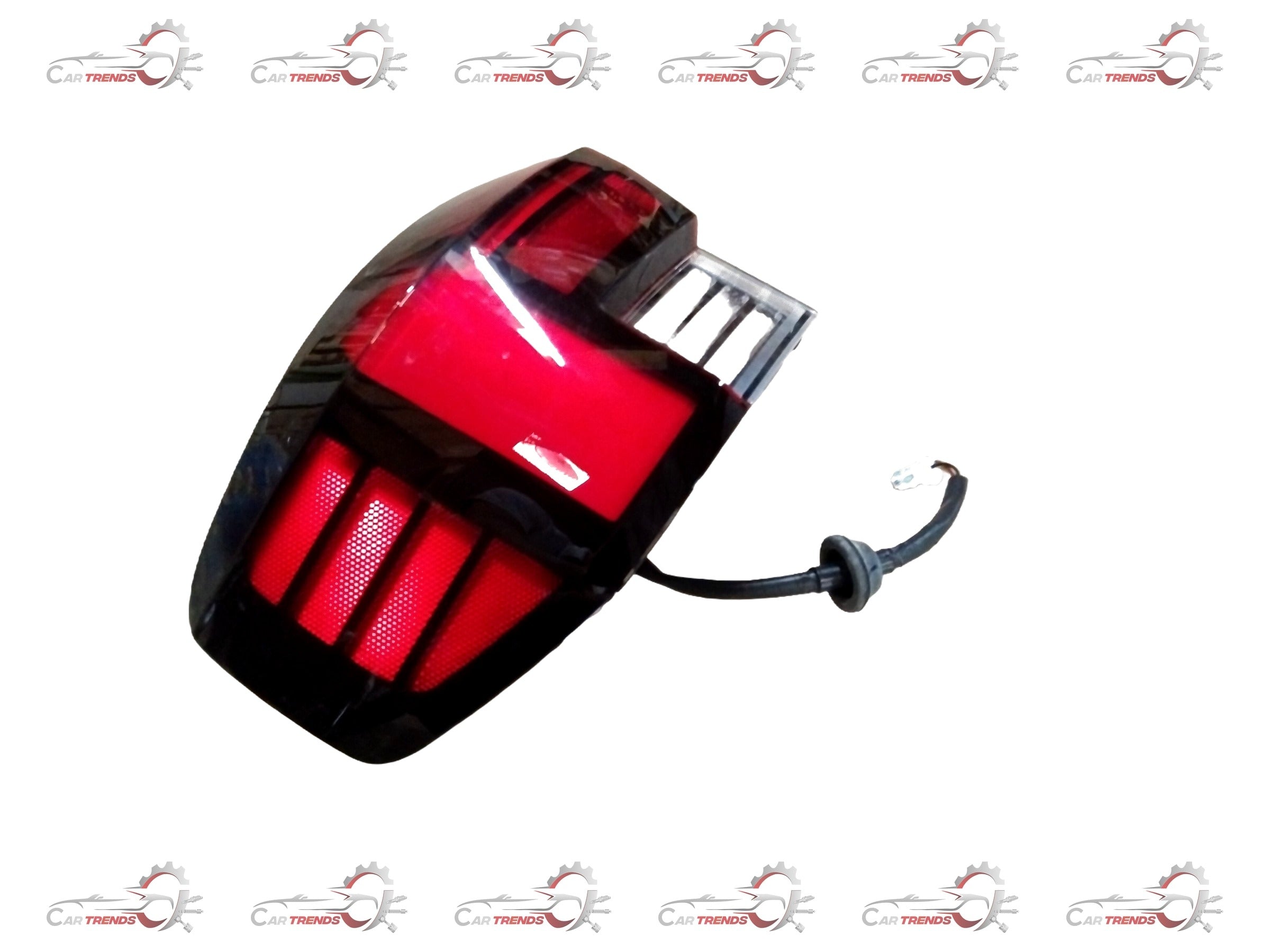 Hyundai Kia Sonet left tail lamp assembly showing the clear lens and bulb housing for vehicle tail light.