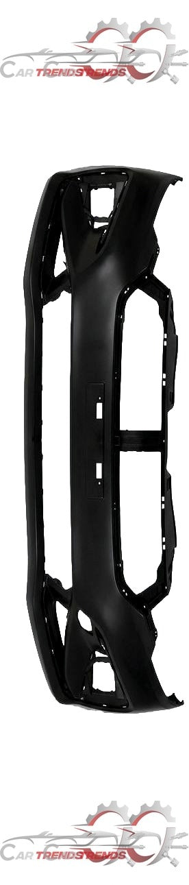 Front bumper for Maruti Swift Dzire from CarTrends, designed for all variants, shown in a close-up image.